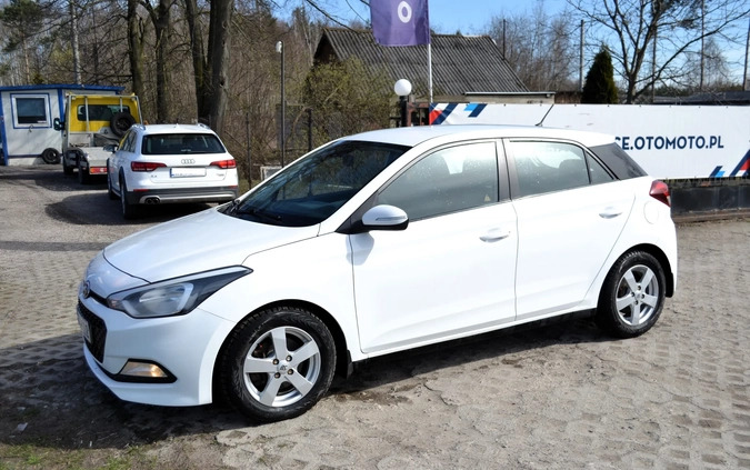 Hyundai i20 cena 28800 przebieg: 181000, rok produkcji 2015 z Wolsztyn małe 121